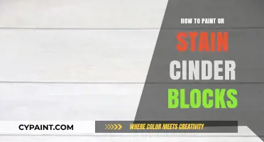 Transform Cinder Blocks: Easy Painting and Staining Techniques for Beginners