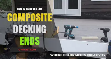 Enhance Your Deck: Painting or Staining Composite Decking Ends Guide