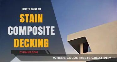Enhance Your Deck: Painting and Staining Composite Decking Guide