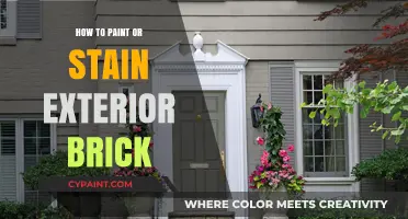 Transform Your Home: Painting or Staining Exterior Brick Made Easy