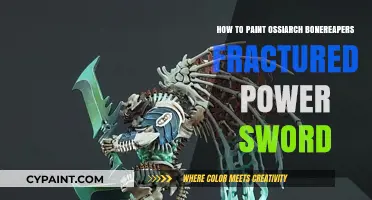 Mastering the Ossiarch Bonereapers' Fractured Power Sword Painting Technique
