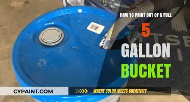 Mastering the Art: Efficiently Painting from a Full 5-Gallon Bucket