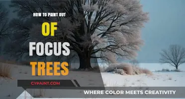 Mastering Soft Focus: Techniques for Painting Blurred Trees in Landscapes