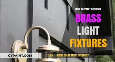 Revitalize Your Home: Painting Outdoor Brass Light Fixtures Step-by-Step