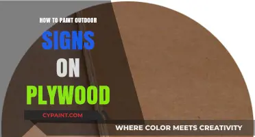 DIY Outdoor Sign Painting: Plywood Techniques for Durable, Vibrant Results