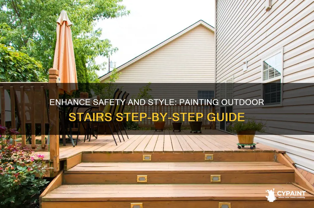 how to paint outdoor stairs for safety