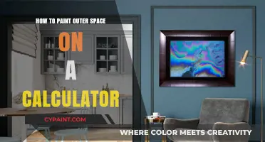 Creative Calculator Art: Painting the Cosmos in Miniature Detail