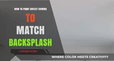 DIY Outlet Cover Painting: Match Your Backsplash Seamlessly