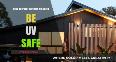 Protecting Outdoor Signs: UV-Safe Painting Techniques