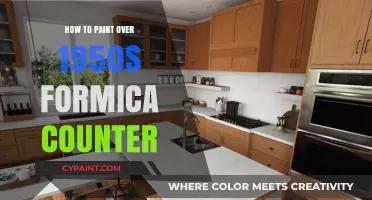 Revamp Your Vintage Kitchen: Painting Over 1950s Formica Countertops