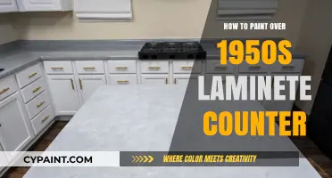 Revamp Your Vintage Kitchen: Painting Over 1950s Laminate Countertops