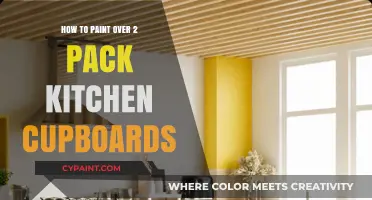 Revamp Your Kitchen: Painting Over 2 Pack Cupboards Like a Pro