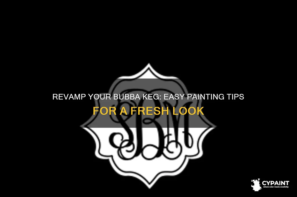 how to paint over a bubba keg