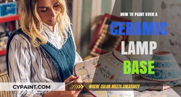 Revamp Your Ceramic Lamp Base: Easy Painting Tips and Tricks