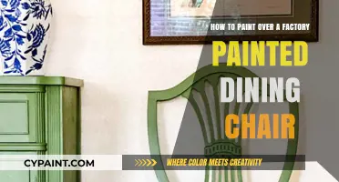 Transforming Factory-Painted Dining Chairs with a Fresh Coat