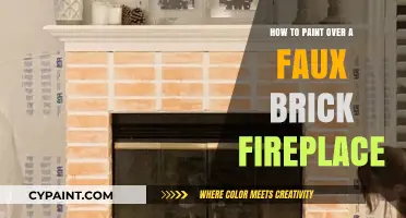 Transform Your Faux Brick Fireplace: Easy Painting Tips for a Fresh Look