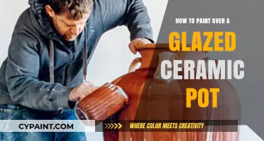 Revamp Your Glazed Ceramic Pot: Easy Painting Techniques for a Fresh Look