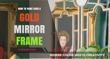 Transform Your Gold Mirror Frame: Easy Painting Tips and Tricks