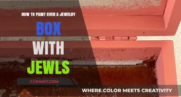 Jeweled Box Makeover: Paint Over with Panache