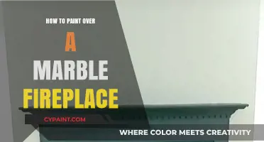 Transform Your Marble Fireplace: A Step-by-Step Painting Guide