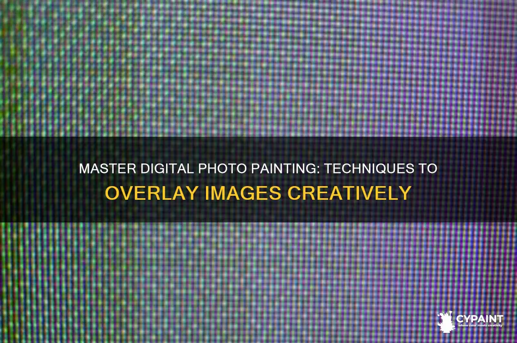 how to paint over a photo digitally