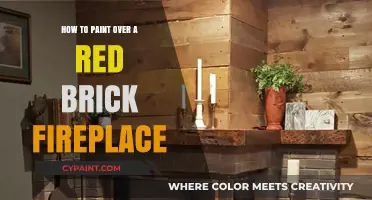 Transform Your Red Brick Fireplace: A Step-by-Step Painting Guide