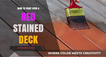 Transform Your Deck: Painting Over Red Stain Step-by-Step Guide