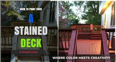 Revive Your Deck: Easy Steps to Paint Over Stains Effectively
