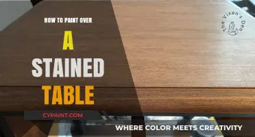 Revive Your Table: Easy Steps to Paint Over Stains Like a Pro