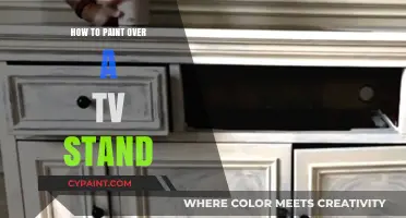 Revamp Your TV Stand: Easy Steps to Paint Over It