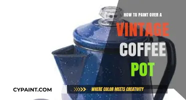 Revive Your Vintage Coffee Pot: A Step-by-Step Painting Guide