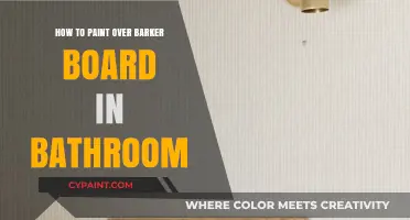 Revamp Your Bathroom: Painting Over Barker Board Made Easy