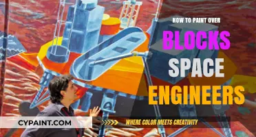 Mastering Space Engineers: Painting Over Blocks for Stunning Ship Designs