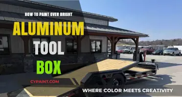 Painting Over Bright Aluminum Tool Box: Step-by-Step Guide for a Durable Finish