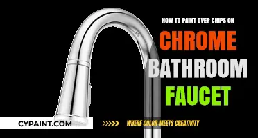 Repairing Chrome: Painting Over Chips on Bathroom Faucets