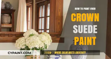 Mastering the Art: Painting Over Crown Suede Paint Effortlessly
