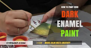 Transform Dark Enamel: Easy Steps to Paint Over with Light Colors