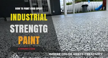 Mastering the Art of Painting Over Epoxy Industrial-Strength Surfaces