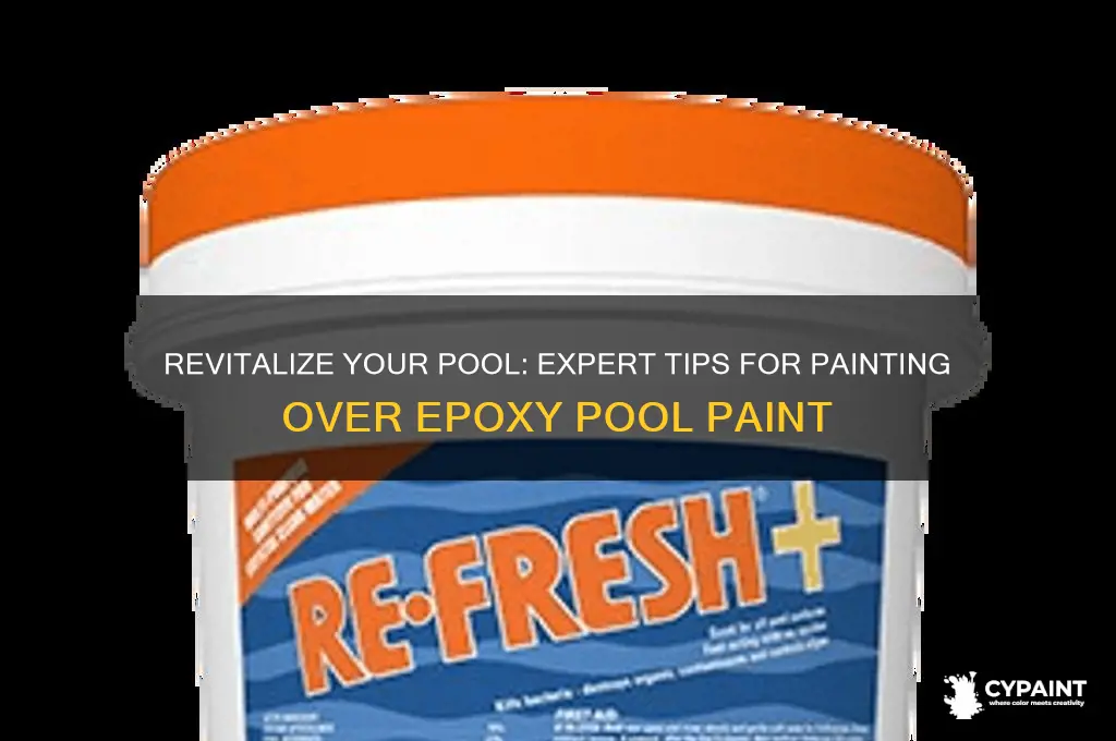 how to paint over epoxy pool paint