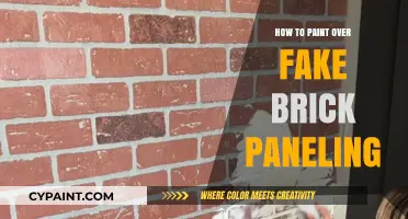 Transform Fake Brick Paneling: Easy Painting Tips for a Fresh Look