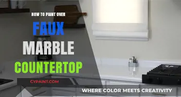 Transform Your Faux Marble Countertop: Easy Painting Tips and Tricks