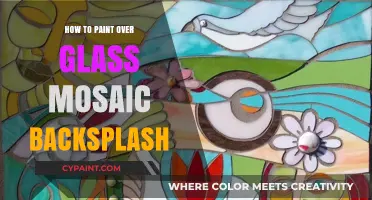 Transform Your Kitchen: Painting Over Glass Mosaic Backsplash Step-by-Step