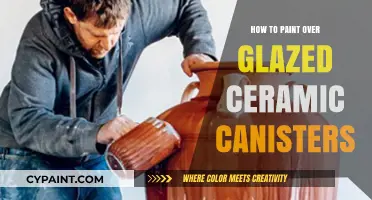 Revamp Glazed Ceramic Canisters: Easy Painting Techniques for a Fresh Look
