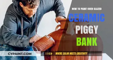 Revamp Your Glazed Ceramic Piggy Bank: Easy Painting Tips & Tricks