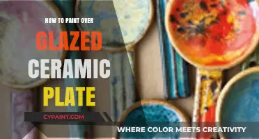 Revamp Your Glazed Ceramic Plate: Easy Painting Techniques for a Fresh Look