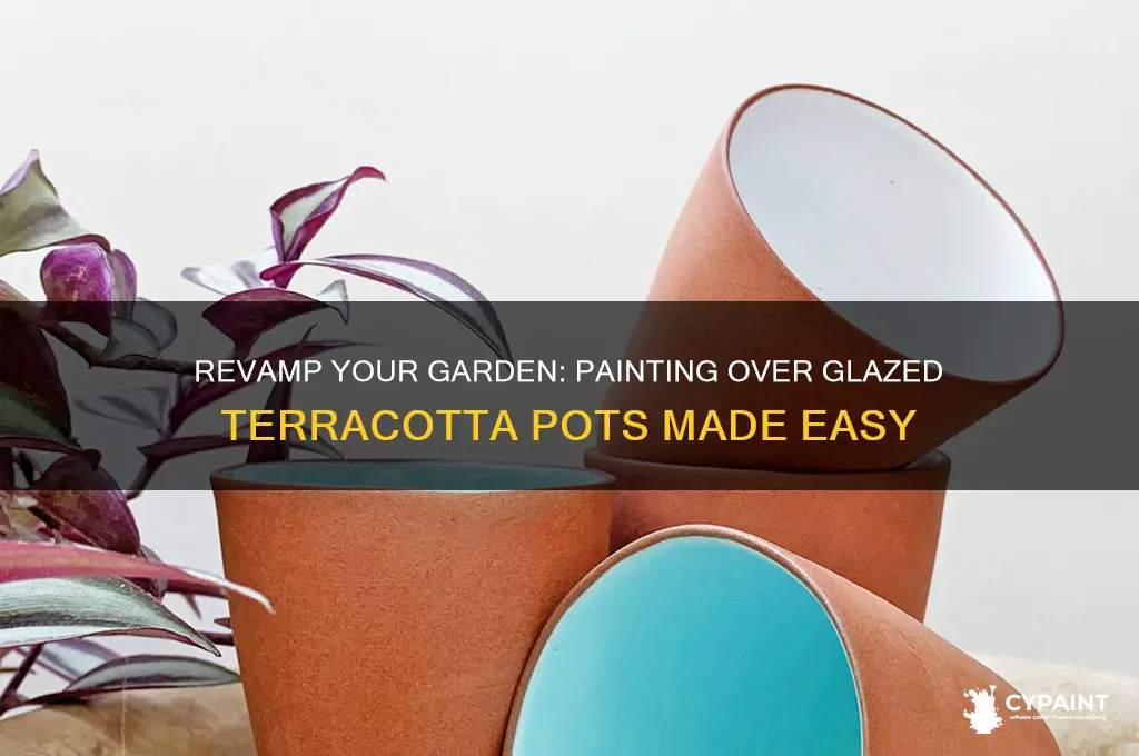 Revamp Your Garden Painting Over Glazed Terracotta Pots Made Easy