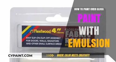 Painting Over Gloss with Emulsion: A Step-by-Step Guide