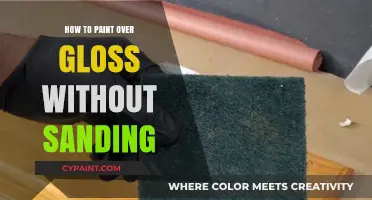 Skip the Sanding: Easy Steps to Paint Over Gloss Finishes