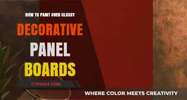 Revamp Glossy Panels: Easy Steps to Paint Over Decorative Boards