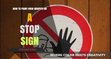 Erase Graffiti: Restore Stop Signs with a Fresh Coat